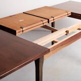 Table à manger extensible, années 1970
