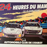Original poster of Pascarel 24 Hours of Le Mans 1980