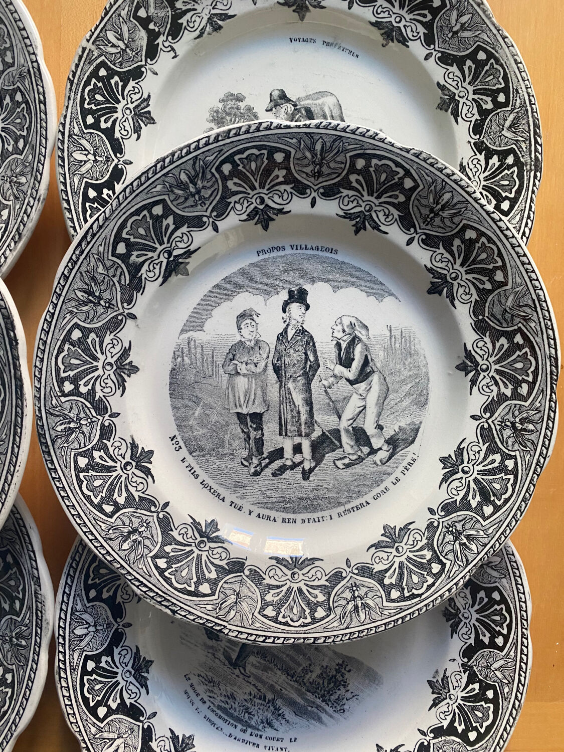 Creil Montereau - 6 plates