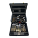 Varaguen 70-piece 23-carat gold-plated cutlery set