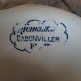 Compotier ancien coupe à fruits Badonviller modèle Richelieu