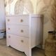 Vintage chest of drawers revisited in old powder pink
