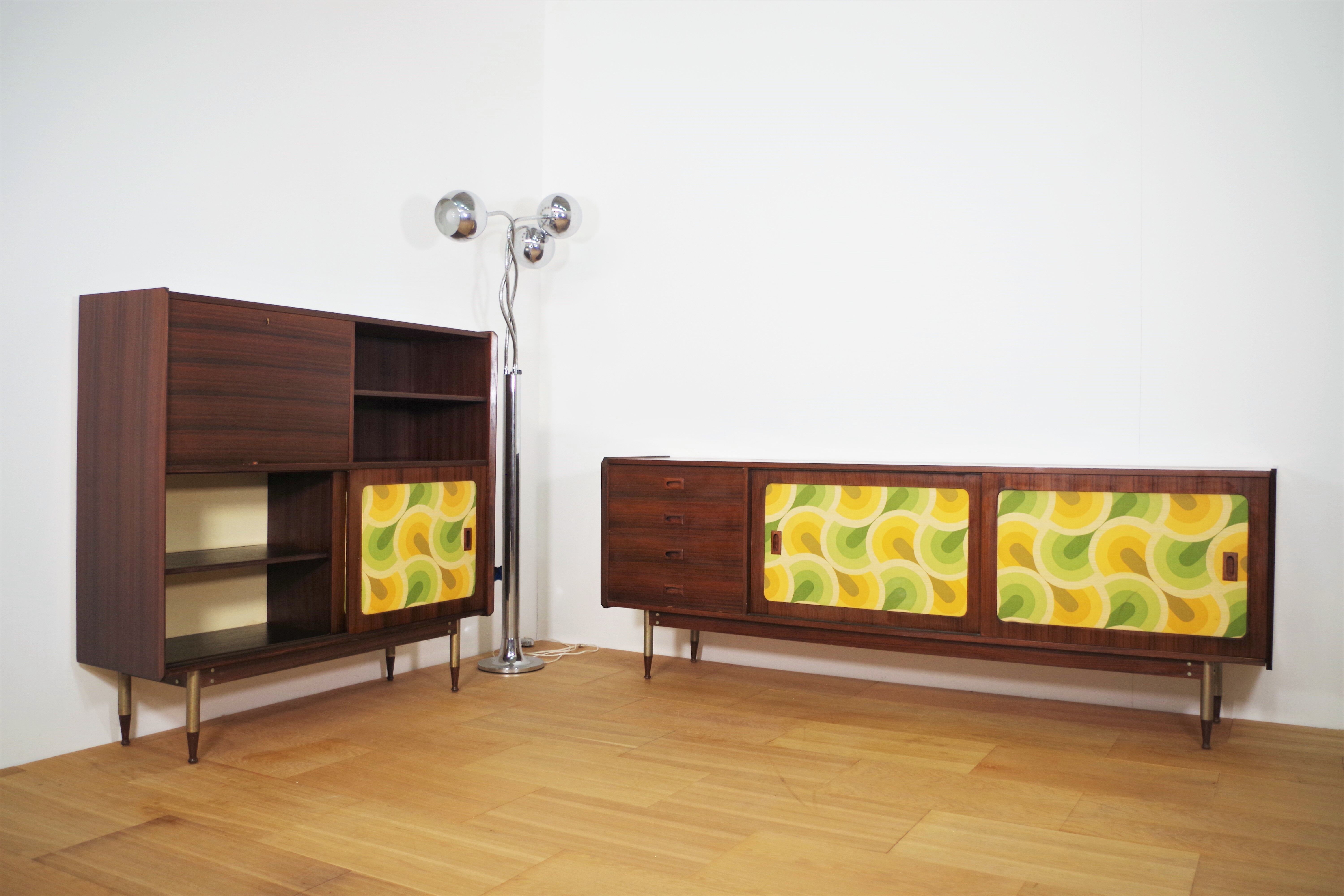 Sideboards in teak, 1960