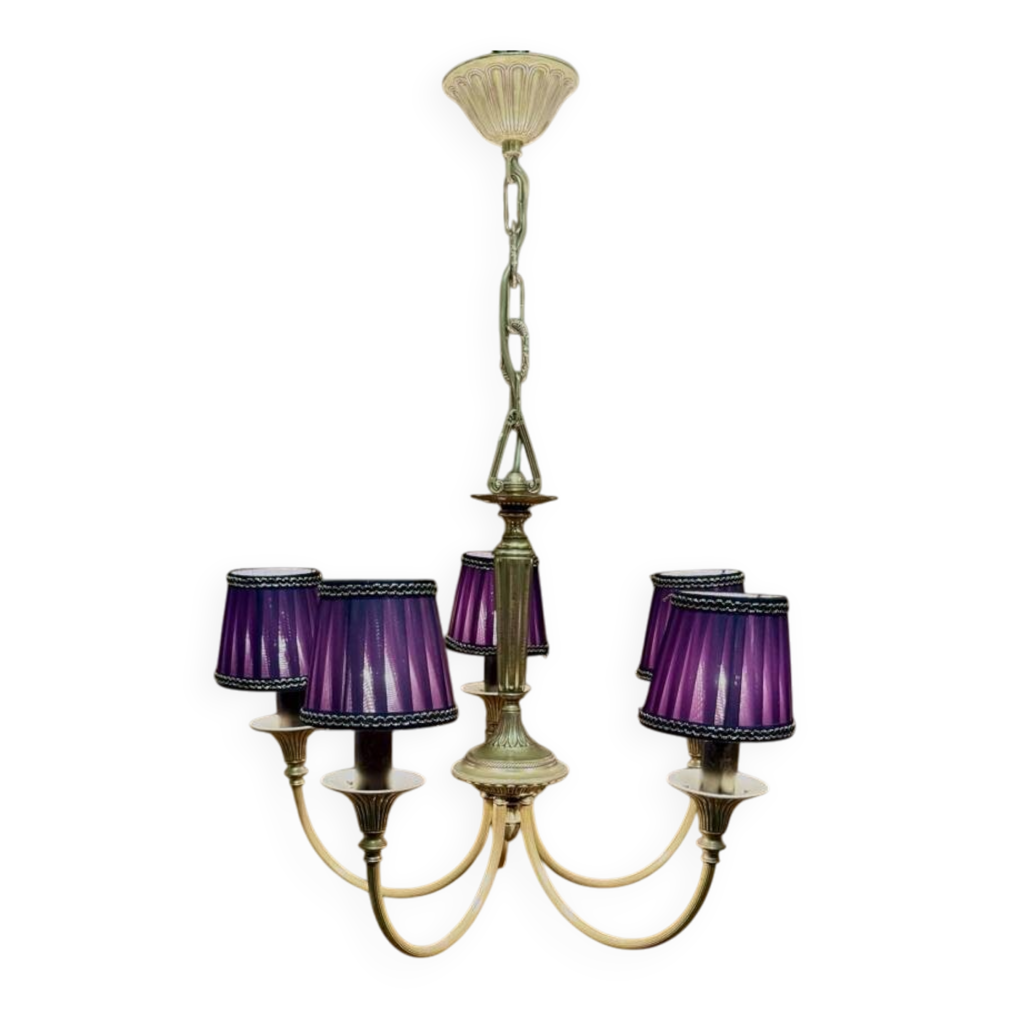 lustre de lucien gau ancien