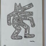 Keith Haring screen print