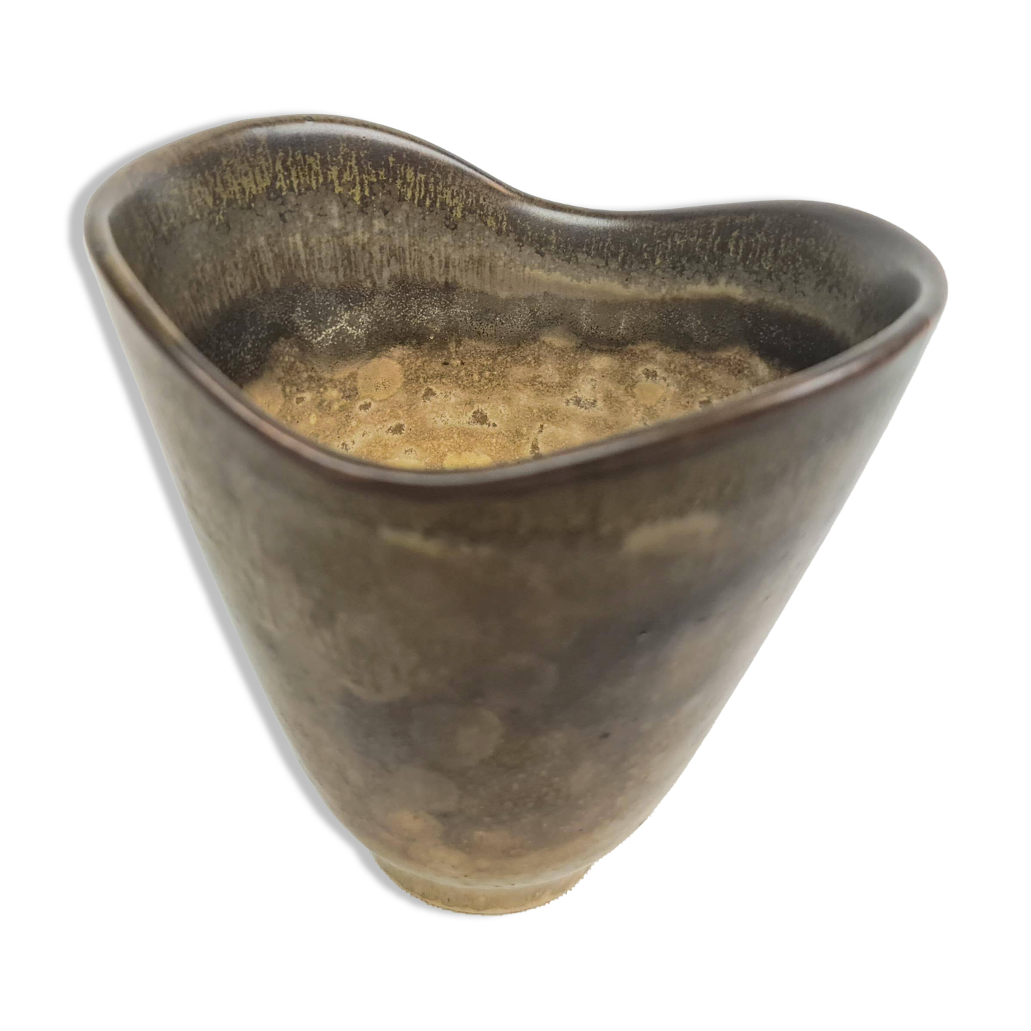 Mid-century ceramic vase by Carl-Harry Stålhane for Rörstrand, Sweden, 1950s.