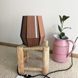 Cotton thread table lamp