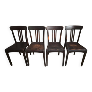Ensemble de 4 chaises