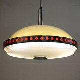 Space age plastic UFO ceiling lamp *** Massive *** Belgian design