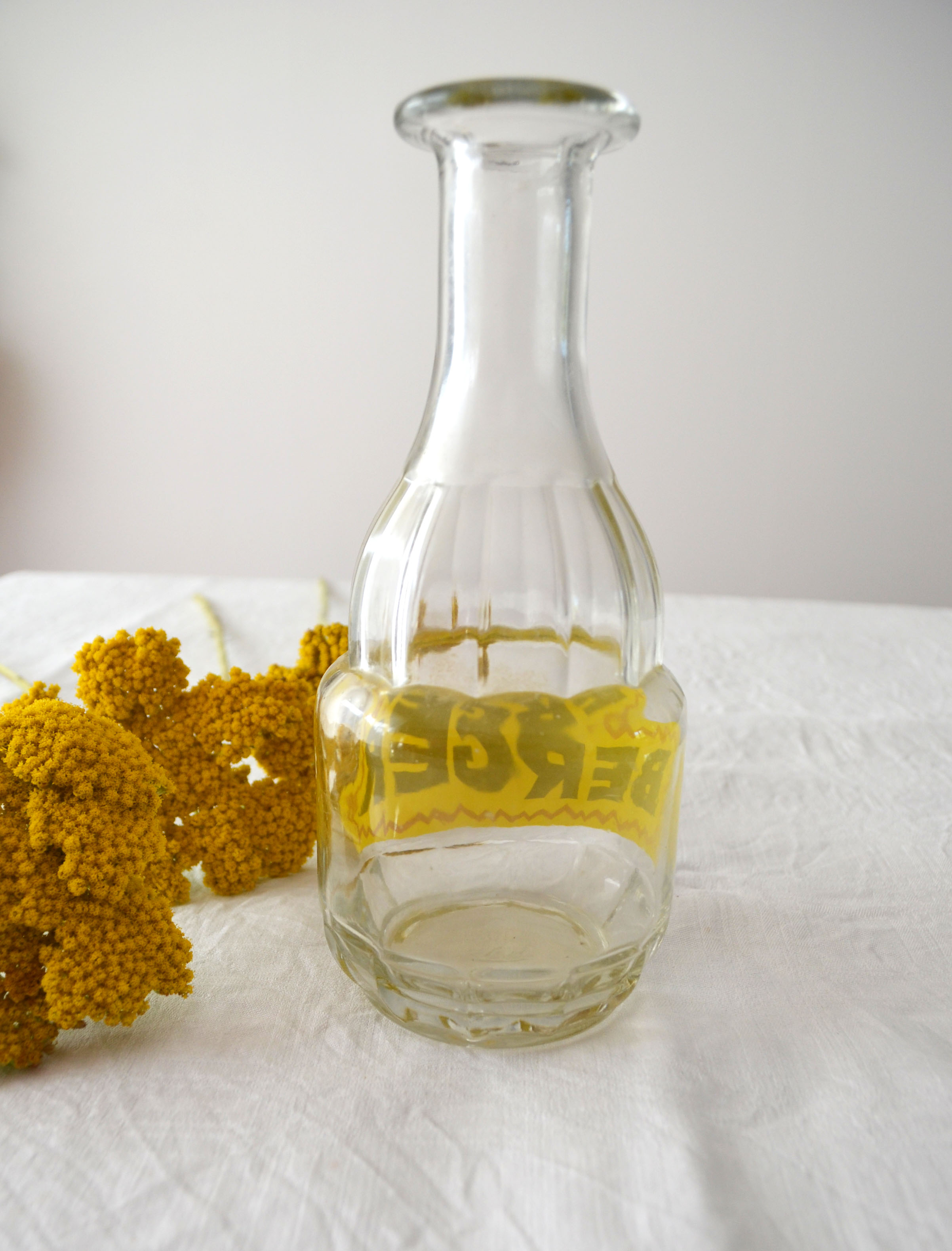 Berger glass decanter