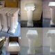 Doric column pillar stele decorative plaster molding reinforced with tow