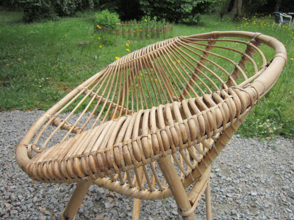 Fauteuil rotin