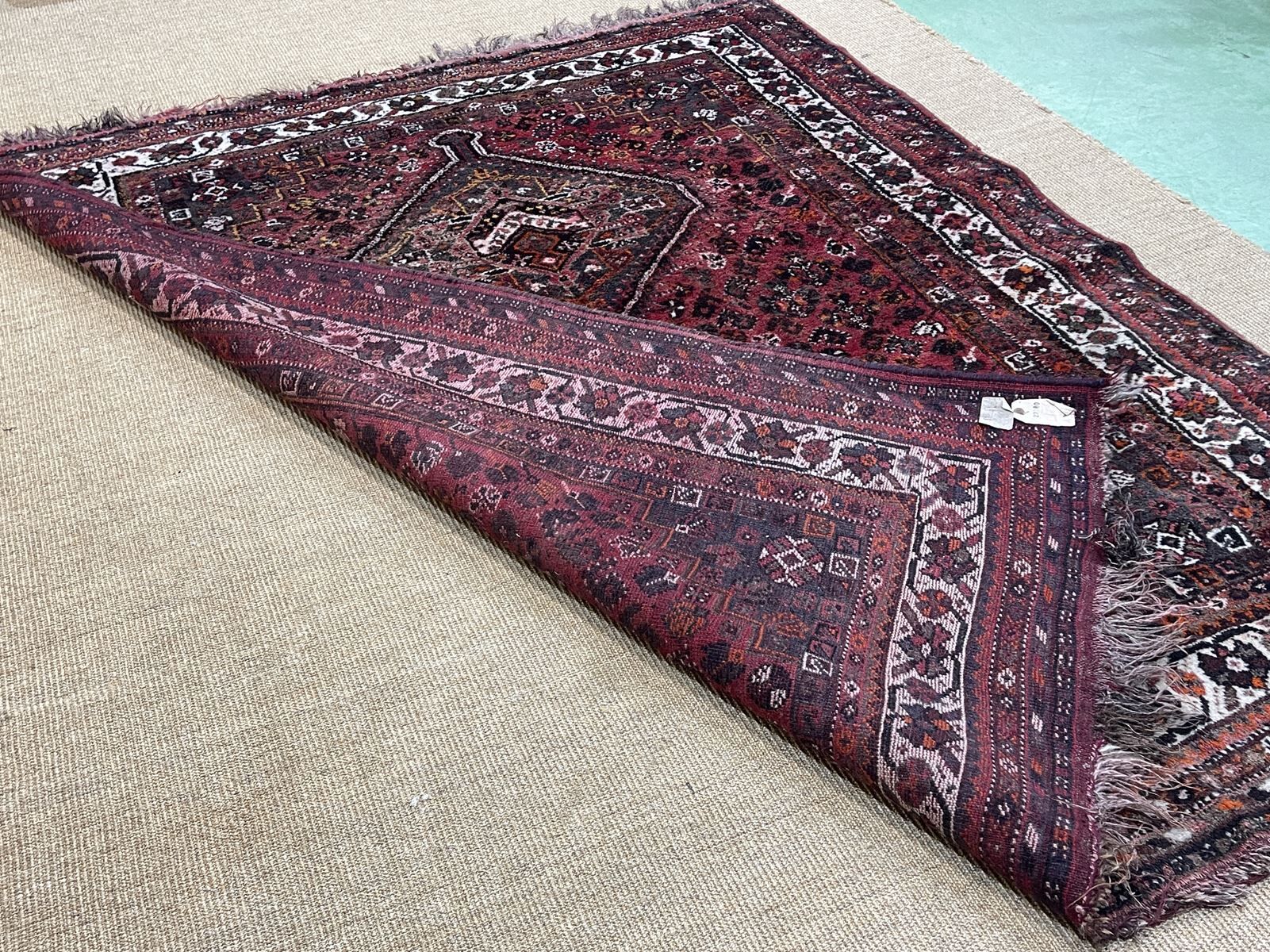 Handmade Moroccan wool rug, 210x170 cm