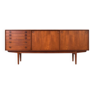 Mid-Century Norwegian Teak Sideboard from Bruksbo, 1960s.