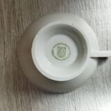 Tasse en porcelaine allemande Weisswasser