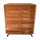 Old art school furniture with drawers