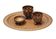 1910's Art Deco copper drinks set