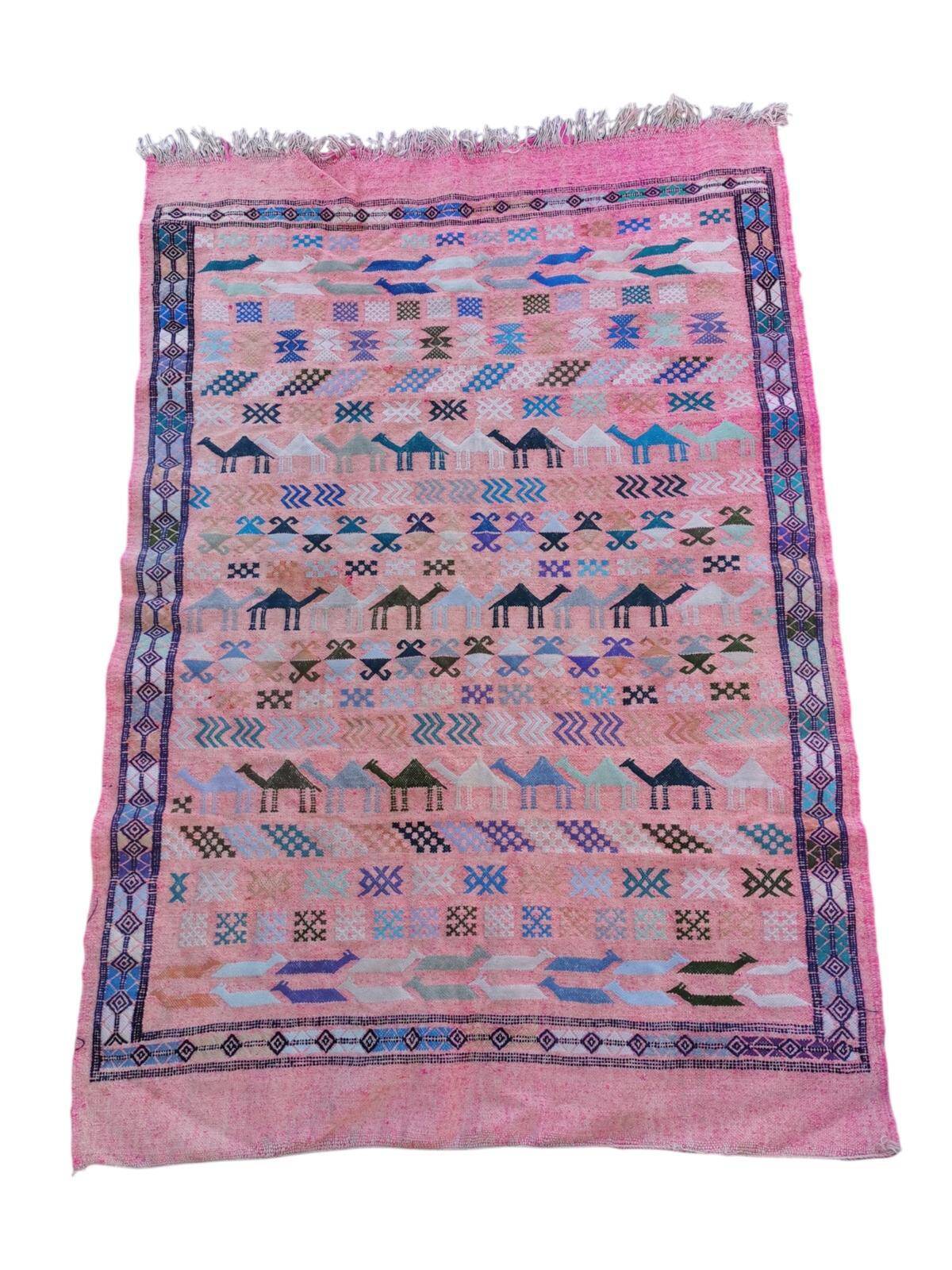 Handmade kilim rug 140cm x 100cm