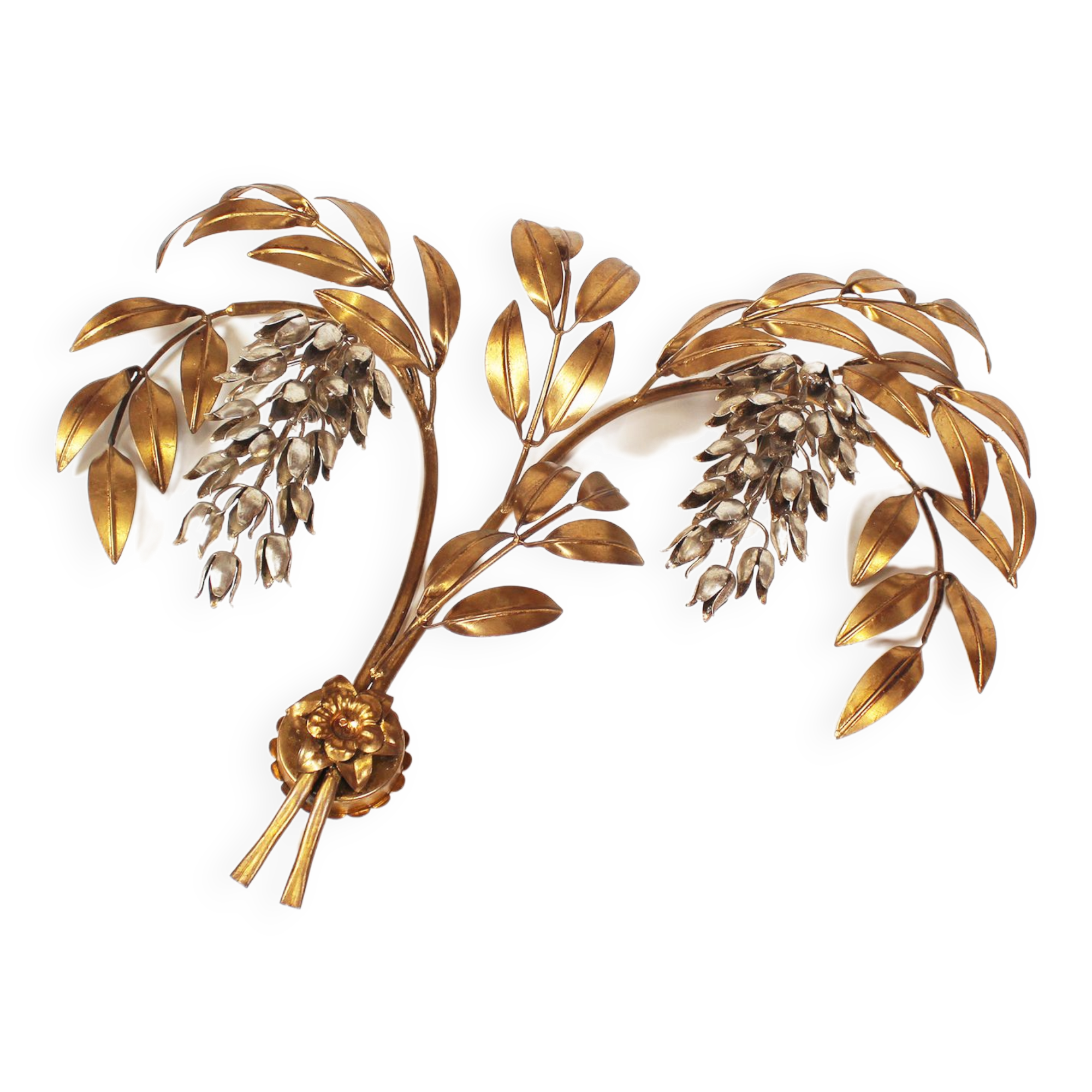 Wisteria sconce by Hans Kögl