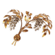Wisteria sconce by Hans Kögl