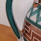 Pitcher signed R.P. Robert Picault Vallauris Vintage