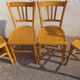 Set of 4 bistro chairs