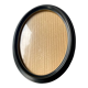 Cadre oval en bakélite noire