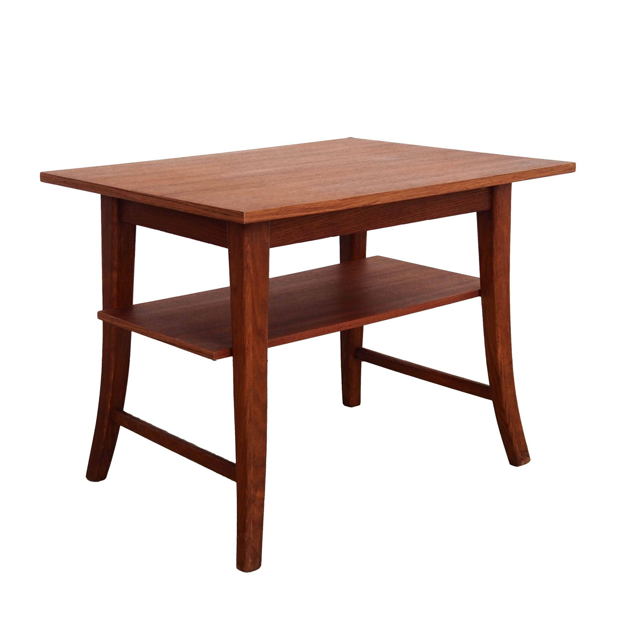 Table basse en teck, design danois, années 1970, production : Danemark