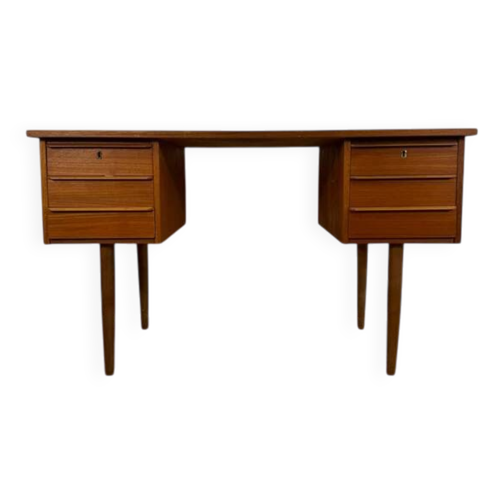 Bureau d'écriture danois en teck, 1960