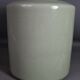 Pot or vase in cracked porcelain celadon Japan vintage 50/60s.