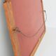 Antique bevelled mirror vintage 1930s