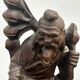 Carved wooden sculpture "Chinese peasant", early 20th century.