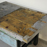 Old solid wood workbench 40/50