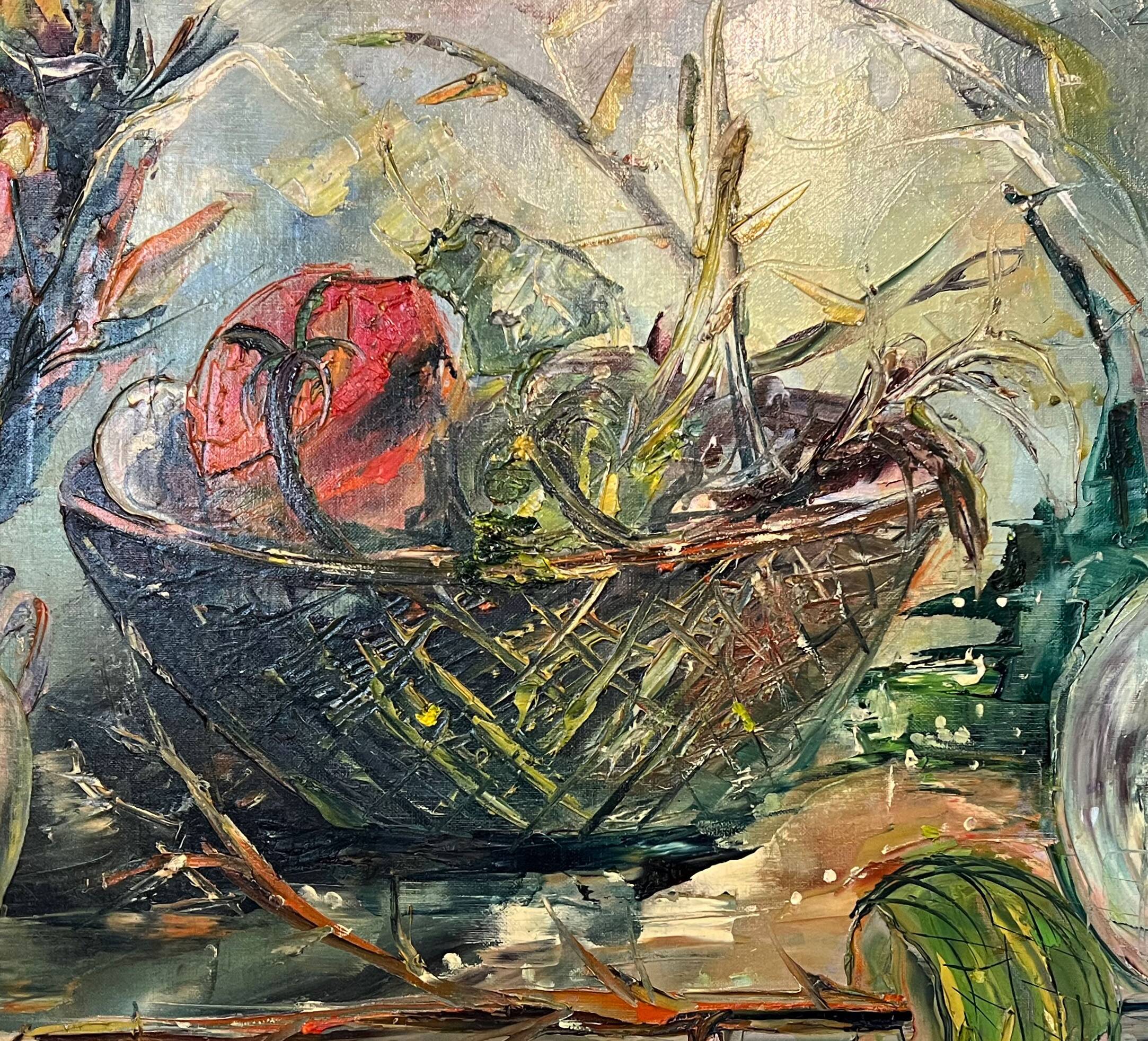 "Voici des fruits, des fleurs, des feuilles et des branches" en pensant à Verlaine