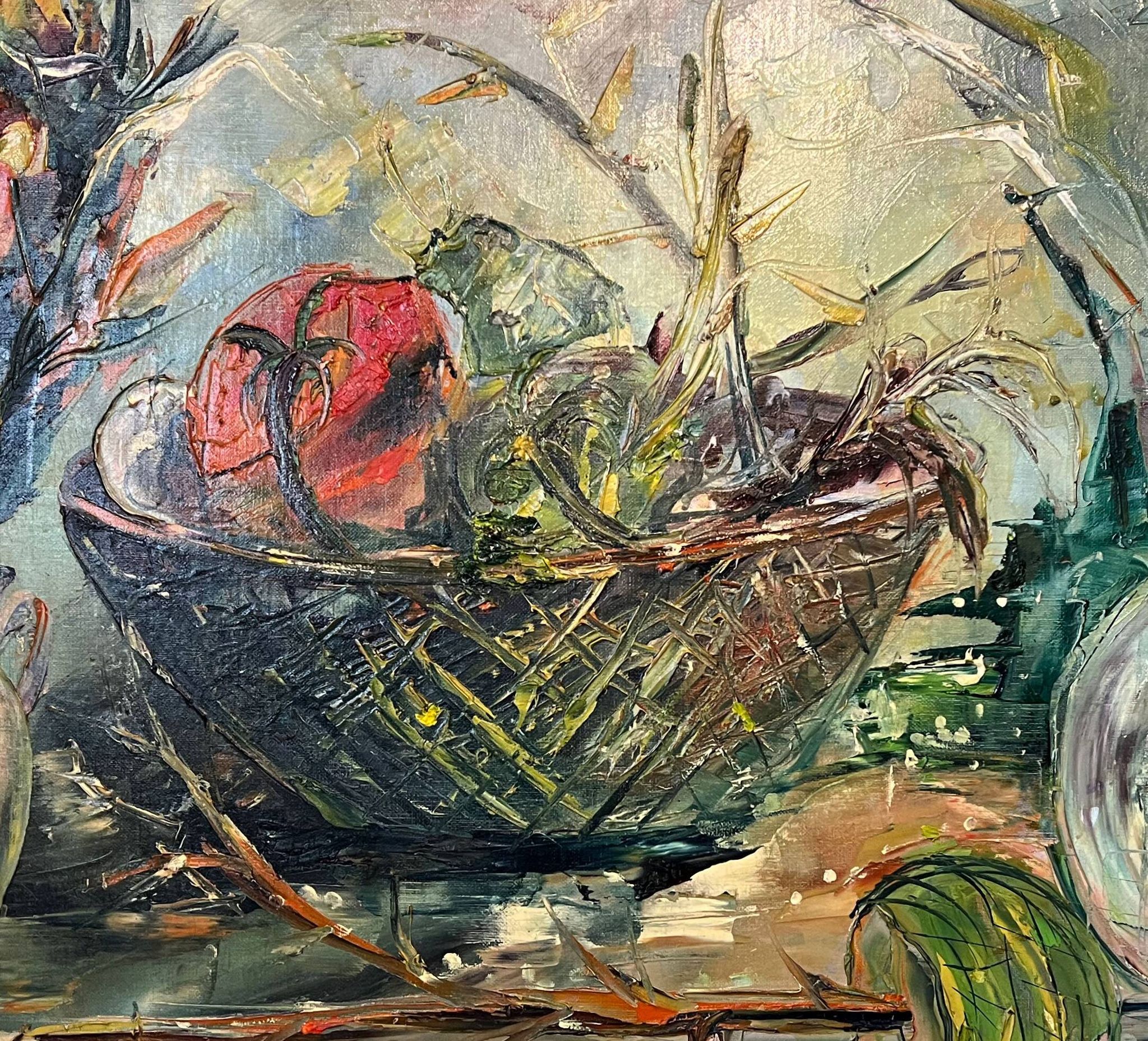 “Here are fruits, flowers, leaves and branches” thinking of Verlaine