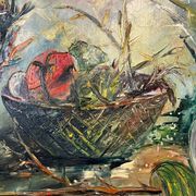 “Here are fruits, flowers, leaves and branches” thinking of Verlaine