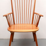 1950s armchair cherrywood, Albert Haberer