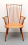 Fauteuil des années 1950 en cerisier, Albert Haberer