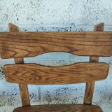 4 brutalist chairs