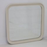 1960s Square Wall Mirror, Italy
