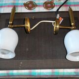 Pairs of flare wall lamps