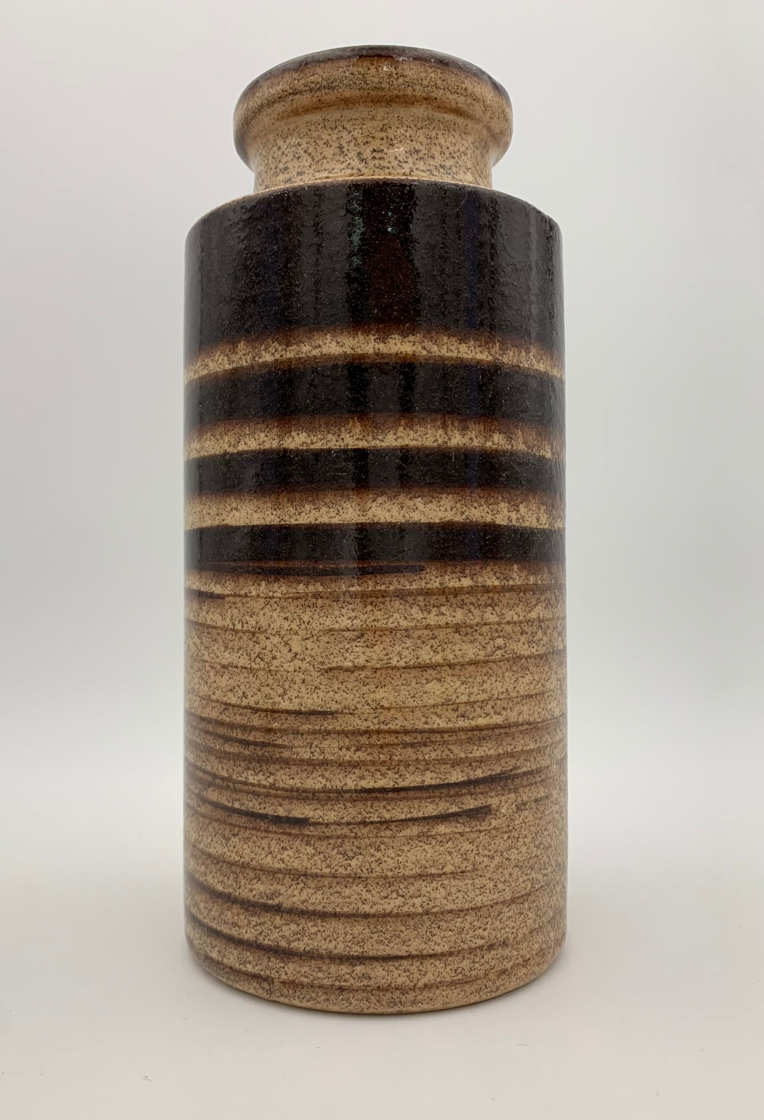 Vintage ceramic vase Scheurich West Germany - 1960s