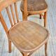 Duo of Baumann bistro chairs