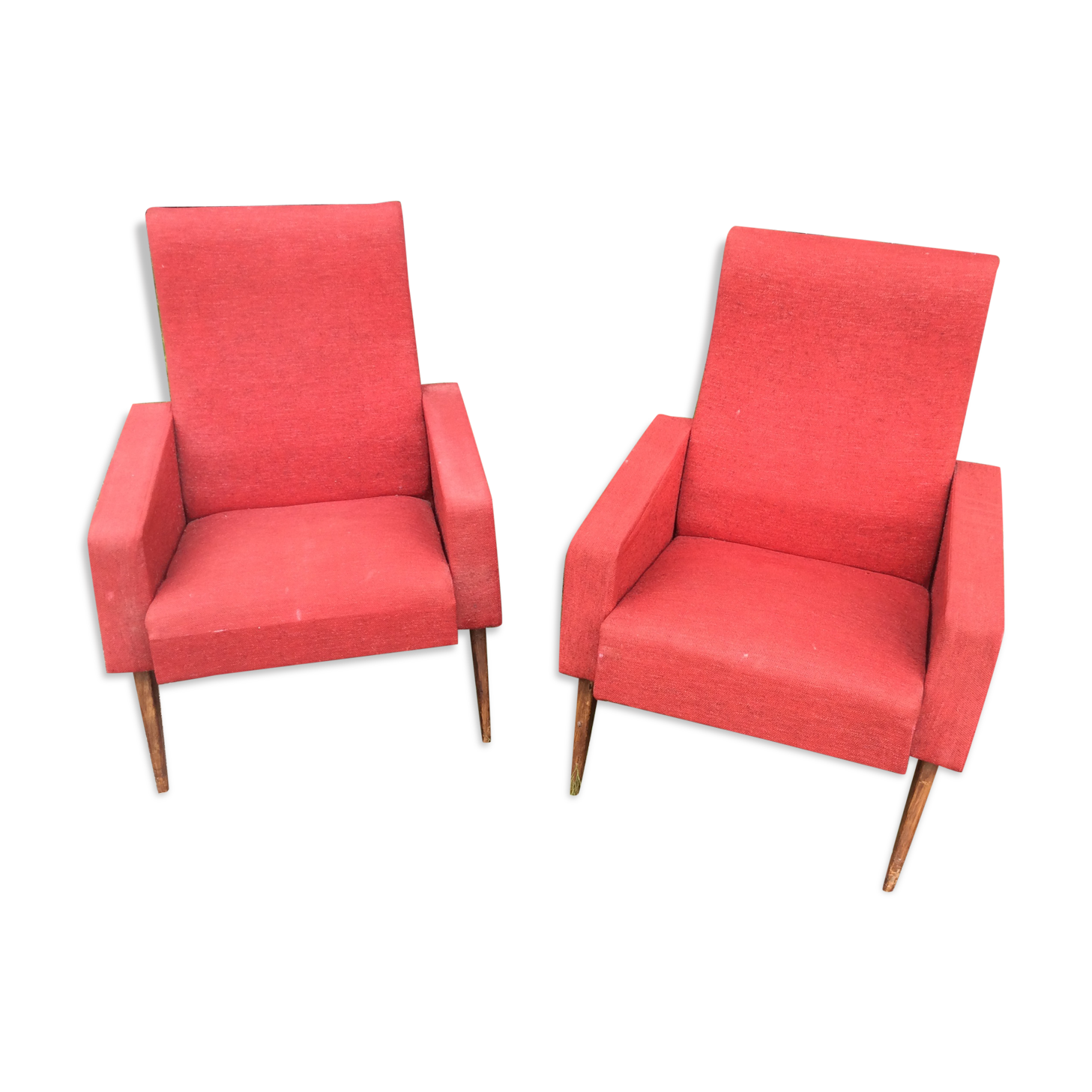 Paire de fauteuils 1960
