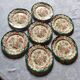 7 assiettes Sarreguemines Minton