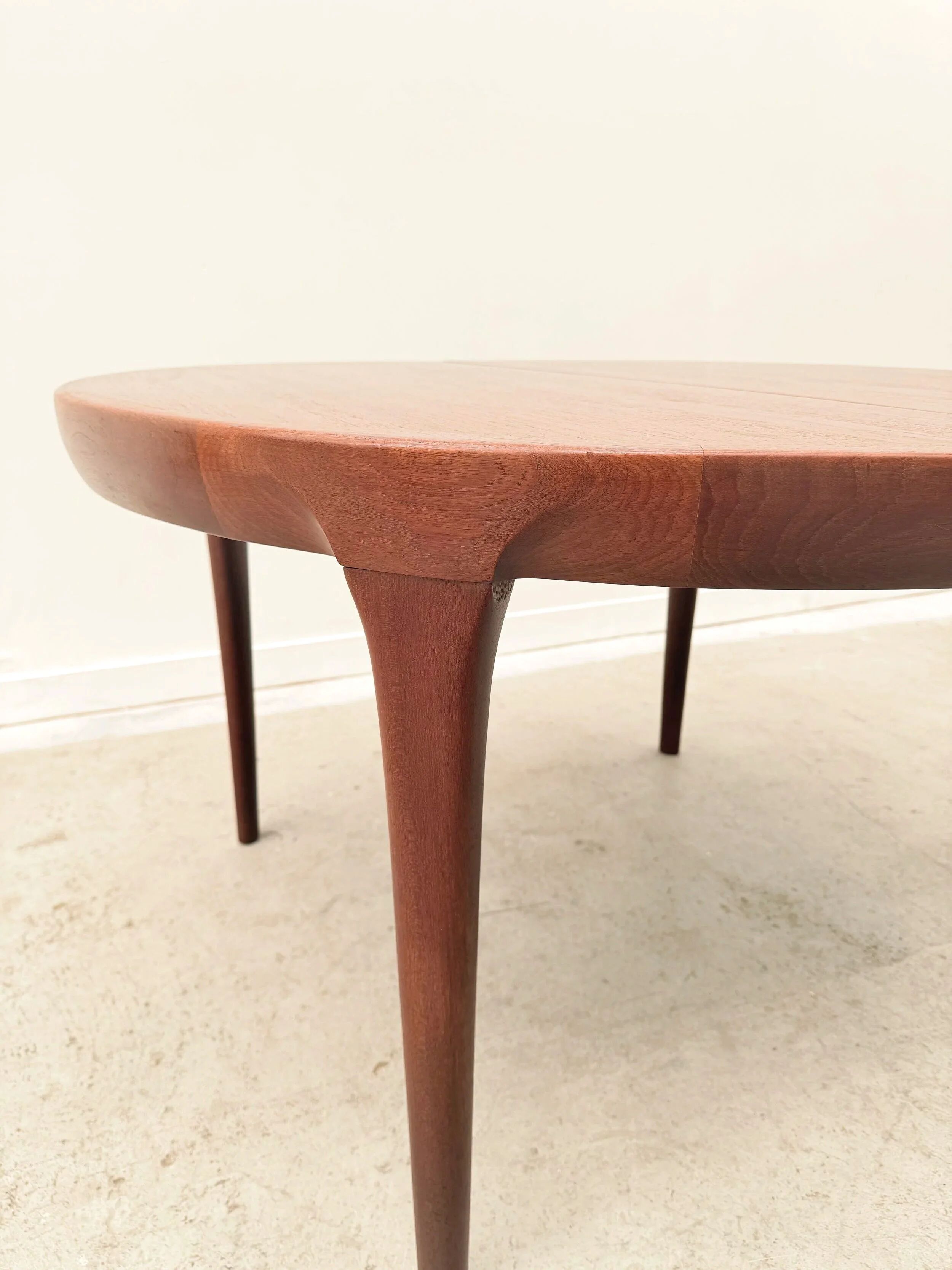 Dining table by Kofod Larsen for Faarup Mobelfabrik in teak, Denmark 1960.