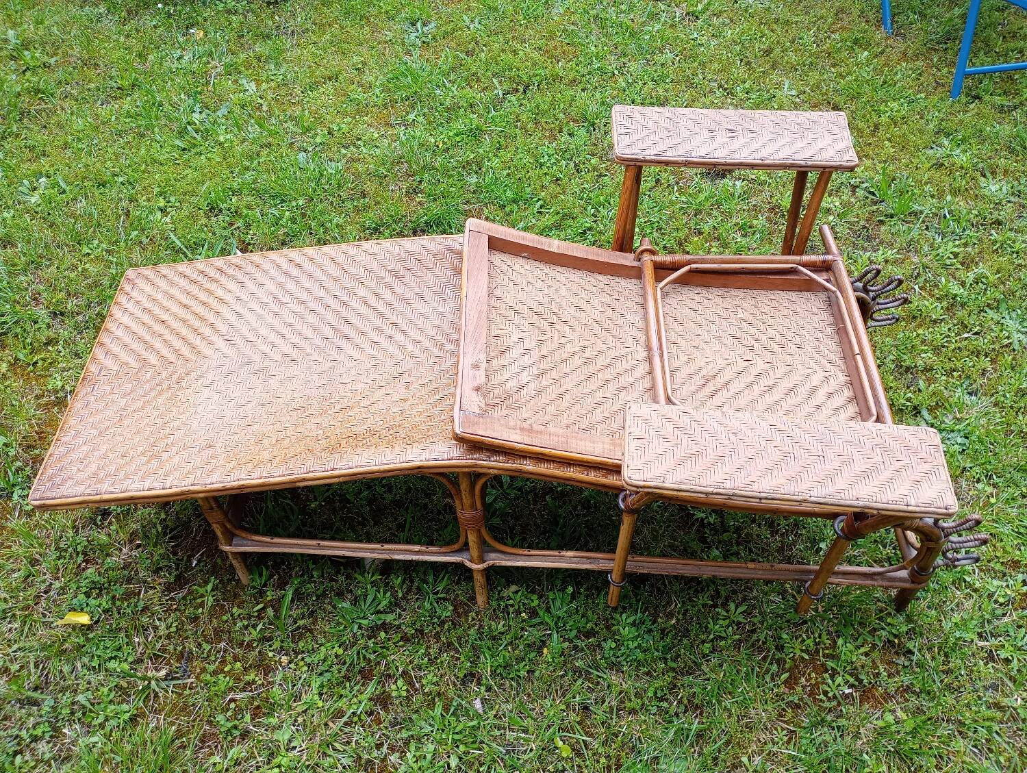 Old lounge chair