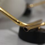 Pair of wall sconces 1950s style Arlus Lunel