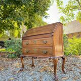 Chippendale Style Mahogany Sloping Desk, Secretary
