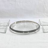 Puiforcat - Serviteur cristal et argent